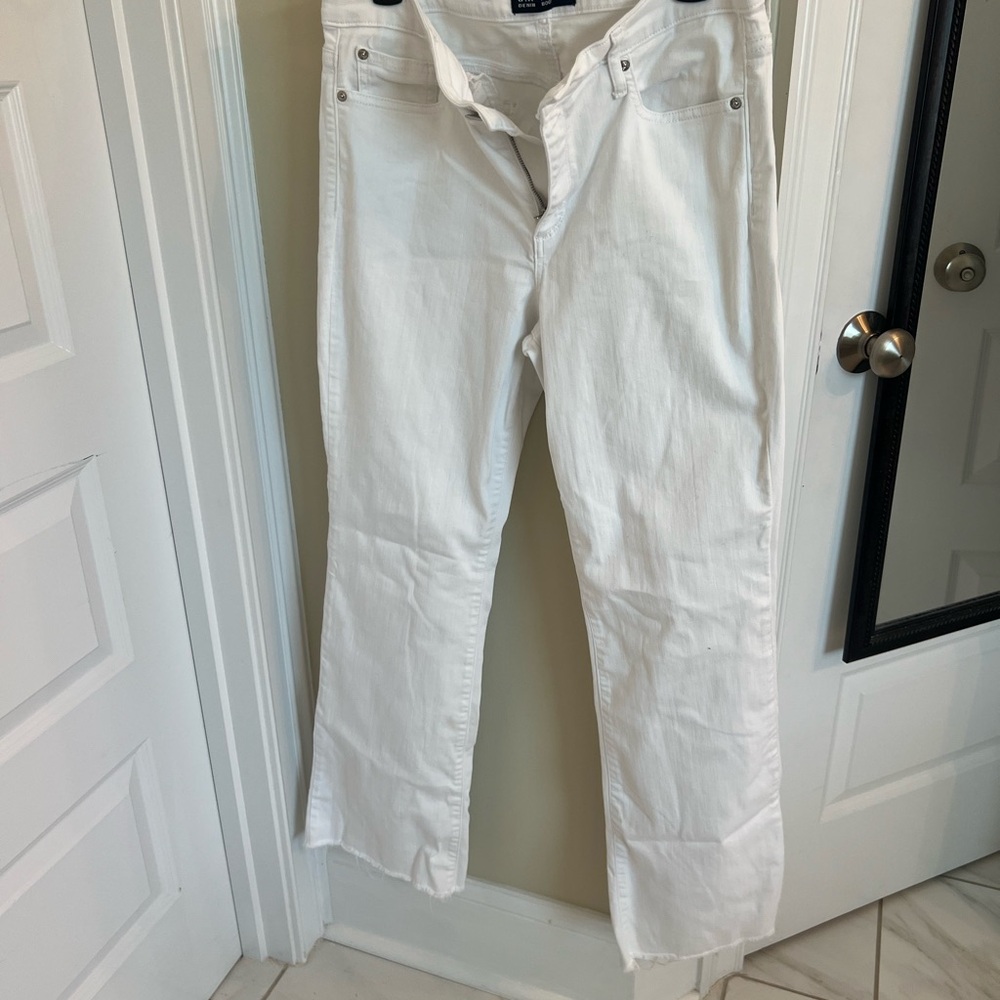 GAP White Denim Bootcut Jeans